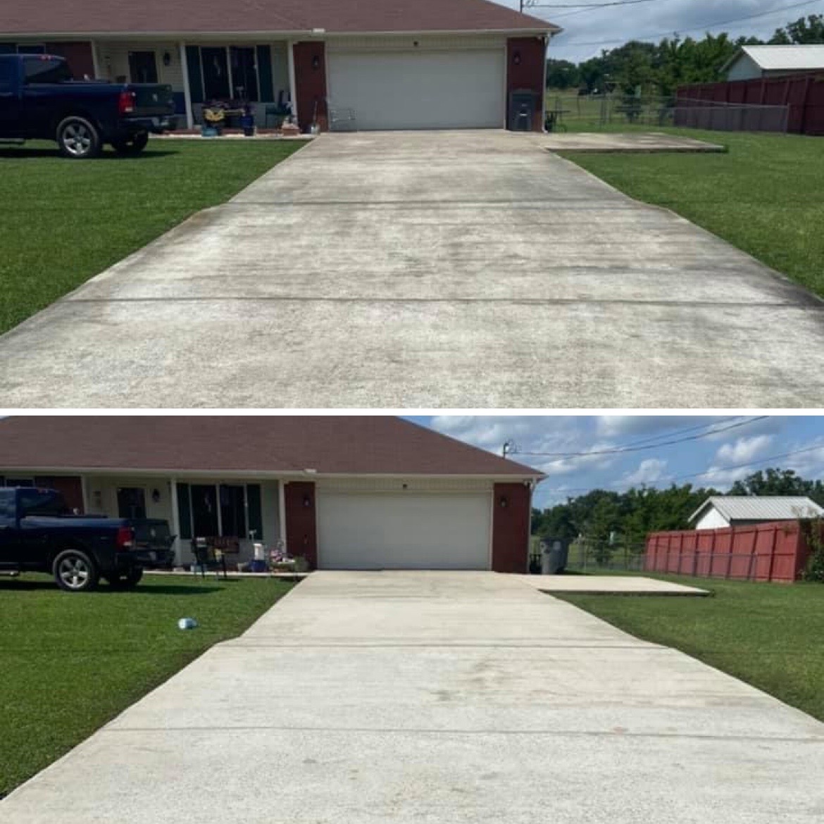 Driveway cleaning moulton