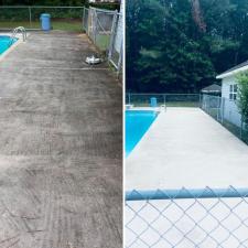 Pool Deck Cleaning in Courtland, AL 1